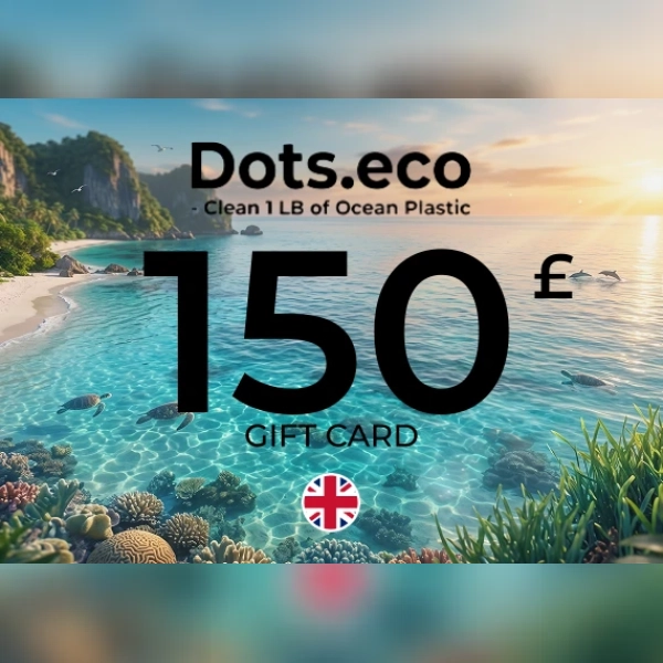 Dots.eco - Clean 1 LB of Ocean Plastic Gift Card 150 GBP Key - UNITED KINGDOM