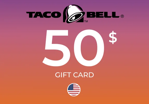 Taco Bell Gift Card 50 USD