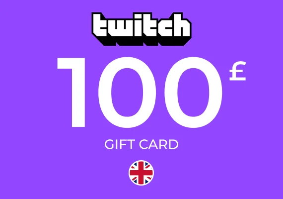 Twitch Gift Card 100 GBP Twitch Gift Card 100 GBP