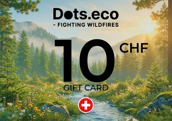 Dots.eco - Fighting Wildfires Gift Card 10 CHF