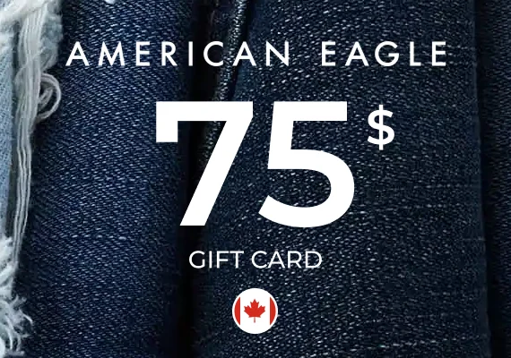 American Eagle Gift Card 75 CAD