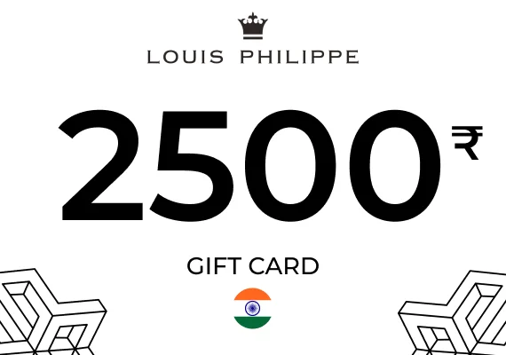 Louis Philippe India Gift Card 2500 INR