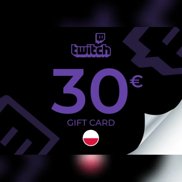 Twitch Gift Card 30 EUR Key - POLAND