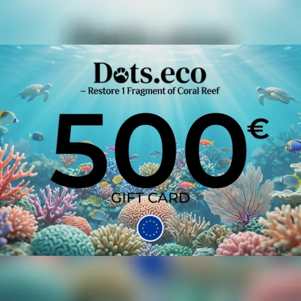 Dots.eco - Restore 1 fragment of coral reef Gift Card 500 EUR Key - EU