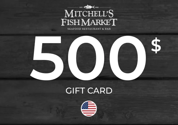 Mitchell's Fish Market Gift Card 500 USD