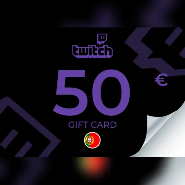 Twitch Gift Card 50 EUR Key - PORTUGAL