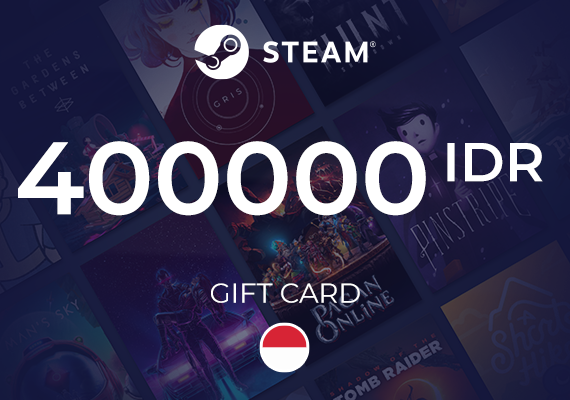 Steam Wallet Gift Card 400000 IDR Key - ASIA
