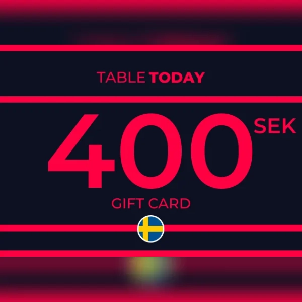 TableToday Gift Card 400 SEK Key - SWEDEN