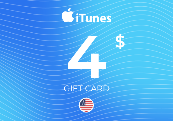 Apple iTunes Gift Card 4 USD Apple iTunes Gift Card 4 USD