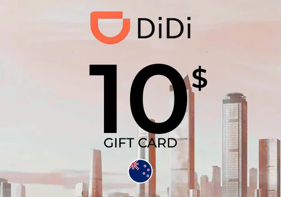 Didi Rideshare Gift Card 10 NZD