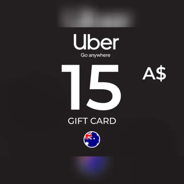 Uber Rides Gift Card 15 AUD Key - AUSTRALIA