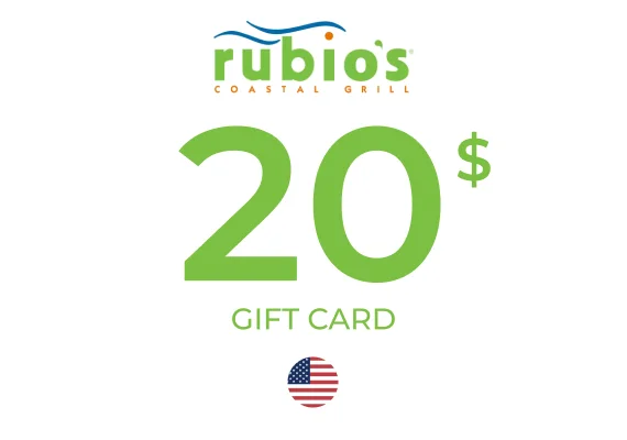Rubio’s Coastal Grill Gift Card 20 USD Key - UNITED STATES