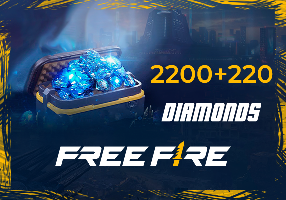 Garena Free Fire - 2200 + 220 Diamonds Garena Free Fire - 2200 + 220 Diamonds