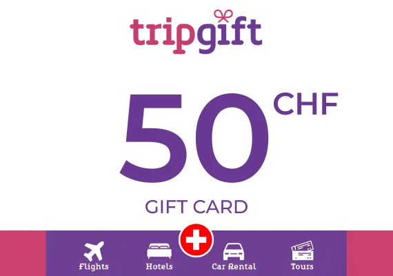 TripGift Gift Card 50 CHF