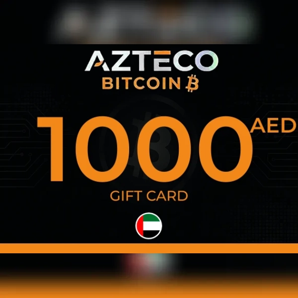 Azteco Bitcoin Voucher - On-Chain 1000 AED Key - UNITED ARAB EMIRATES