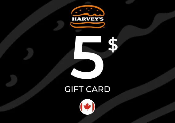 Harvey's Gift Card 5 CAD 