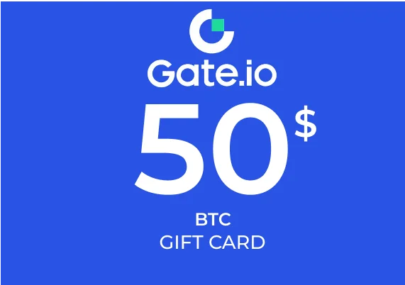 Gate.io Gift Card (BTC) 50 USD