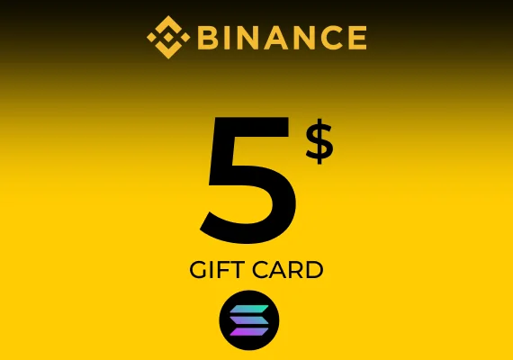 Binance Gift Card (SOL) 5 USD