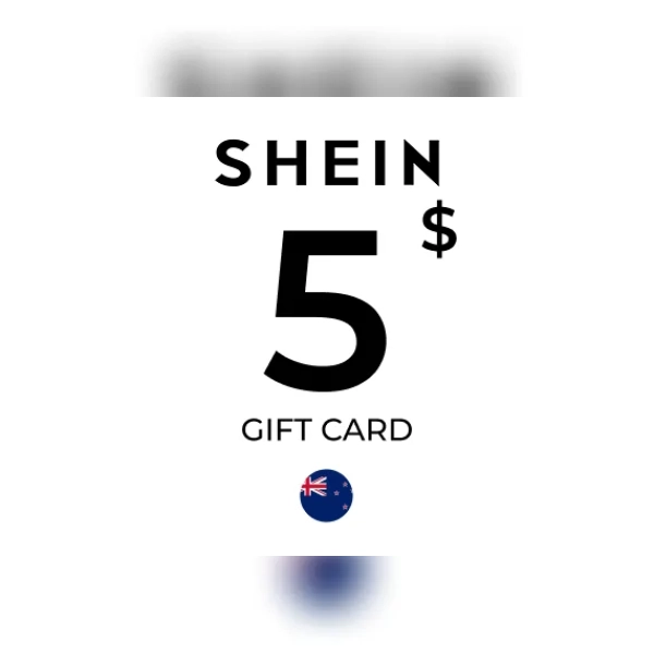 Shein Gift Card 5 NZD Key - NEW ZEALAND