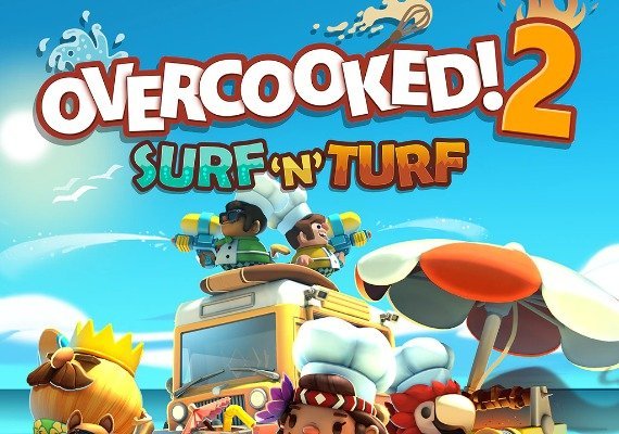 Overcooked! 2 - Surf 'n' Turf (DLC) (PC) Overcooked! 2 - Surf 'n' Turf (DLC) (PC)
