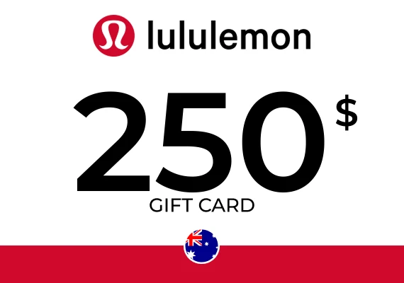 LULULEMON Gift Card 250 AUD