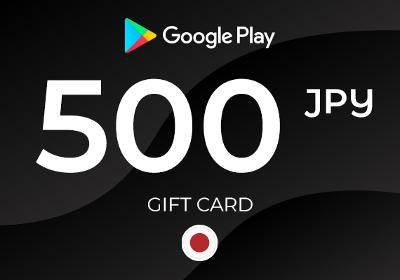 Google Play Gift Card 500 JPY Google Play Gift Card 500 JPY