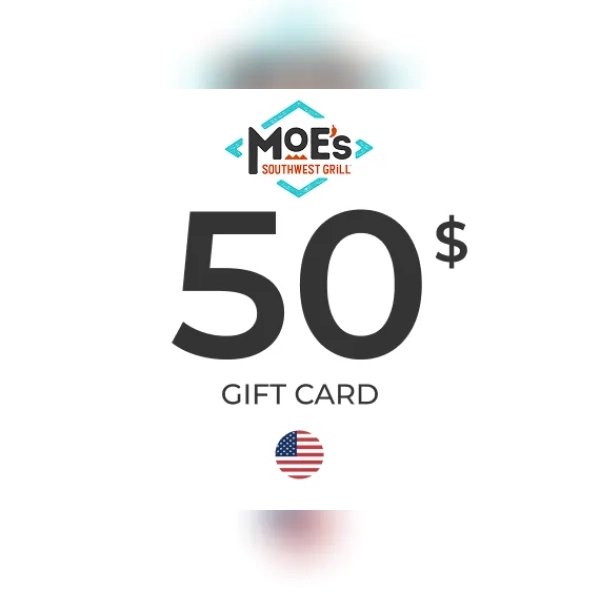 Moe’s Southwest Grill Gift Card 50 USD Key - UNITED STATES