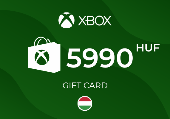 Xbox Live Gift Card 5990 HUF Xbox Live Gift Card 5990 HUF