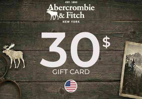 Abercrombie & Fitch Gift Card 30 USD 
