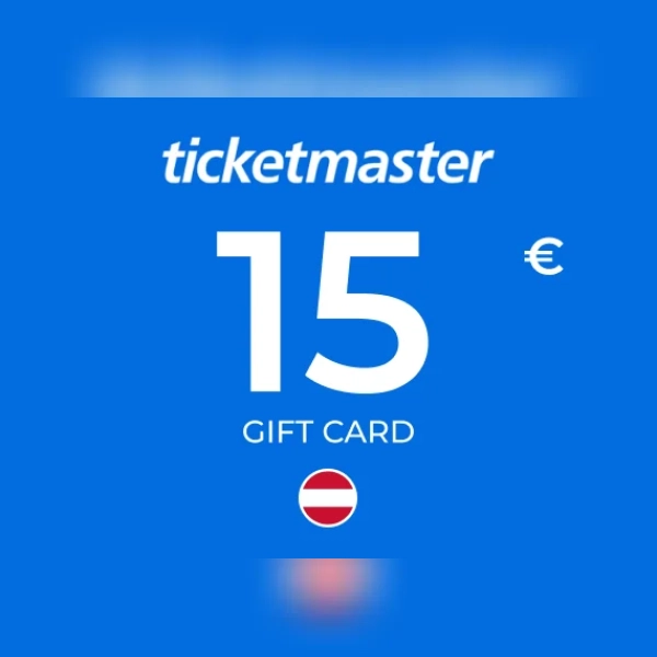 Ticketmaster Gift Card 15 EUR Key - AUSTRIA