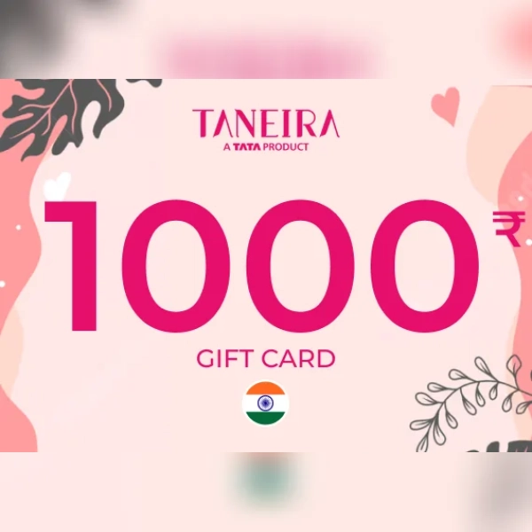 Taneria Gift Card 1000 INR Key - INDIA