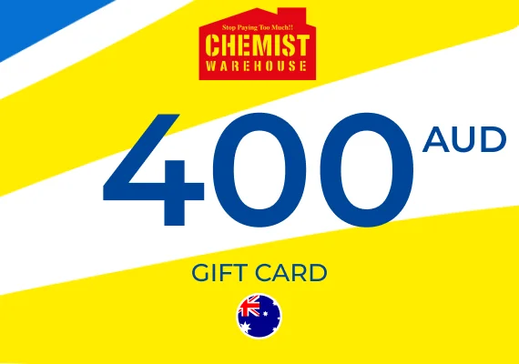 Chemist Warehouse Gift Card 400 AUD