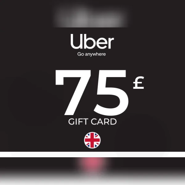 Uber Gift Card 75 GBP Key - UNITED KINGDOM