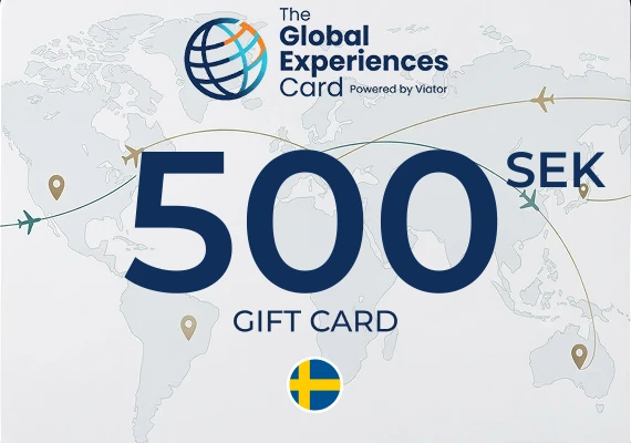 The Global Experiences Card Gift Card 500 SEK
