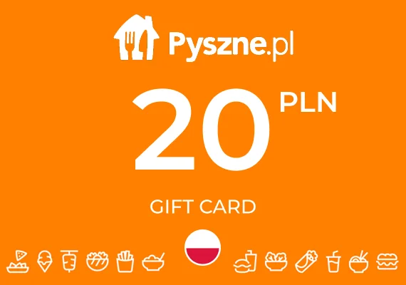 Pyszne Gift Card 20 PLN