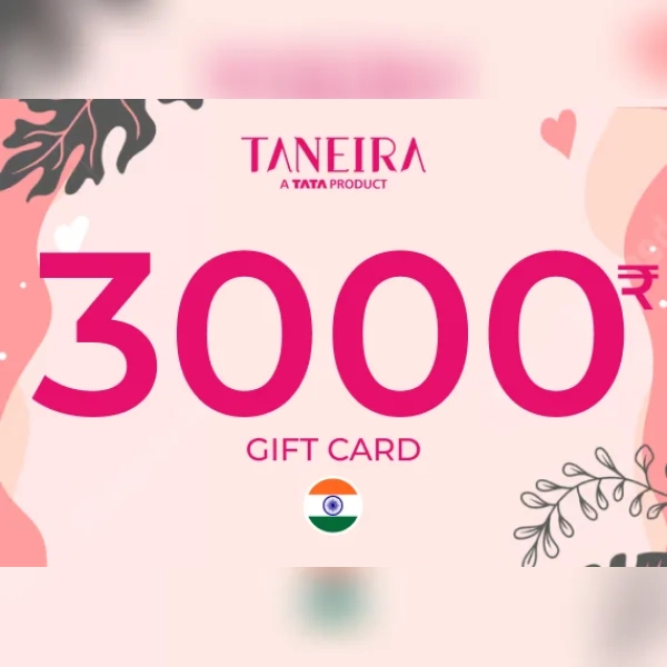 Taneria Gift Card 3000 INR Key - INDIA