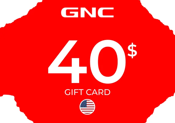 GNC Gift Card 40 USD