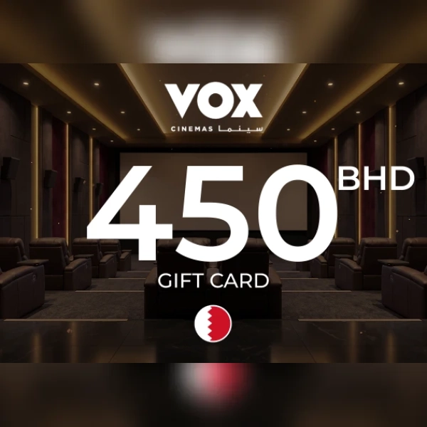 VOX Cinemas Gift Card 450 BHD Key - BAHRAIN