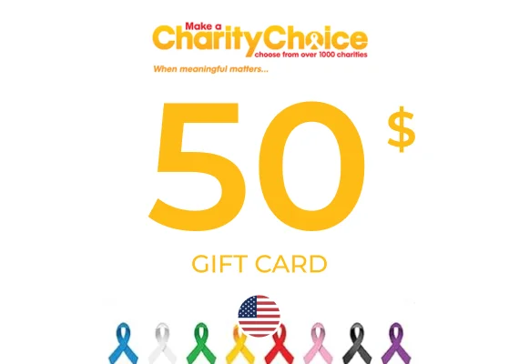 Charity Choice Gift Card 50 USD