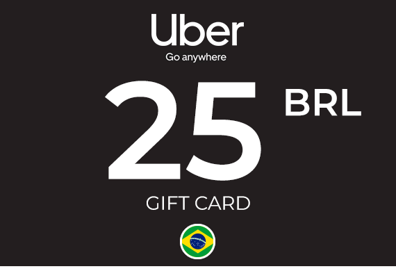 Uber Gift Card 25 BRL Uber Gift Card 25 BRL