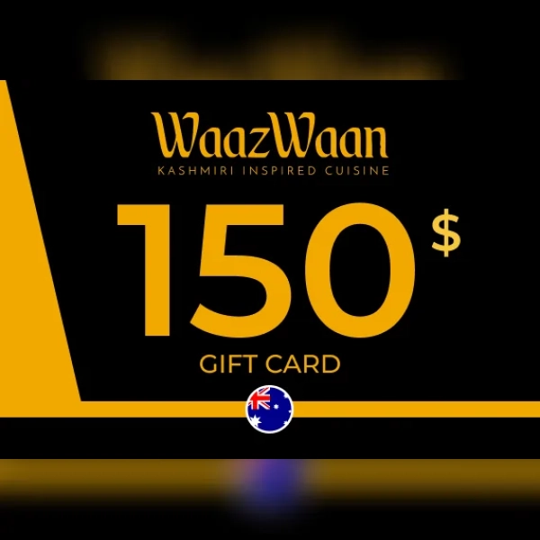 WaazWaan Gift Card 150 AUD Key - AUSTRALIA