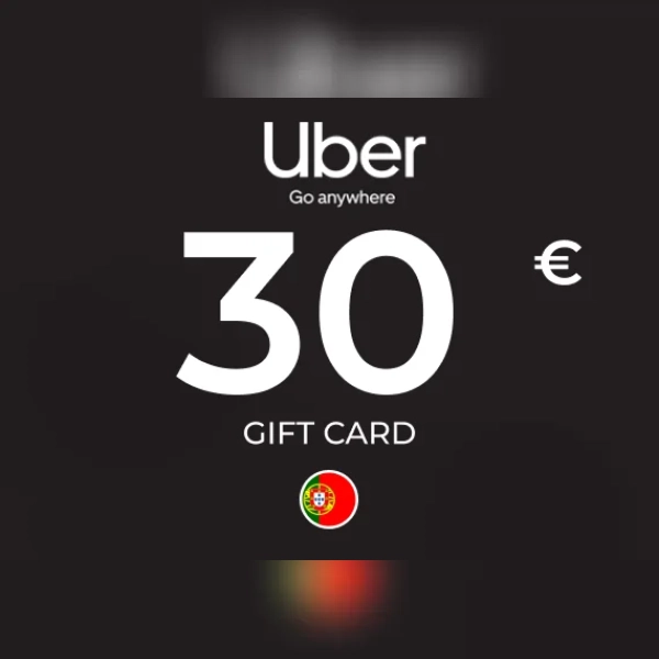 Uber Gift Card 30 EUR Key - PORTUGAL