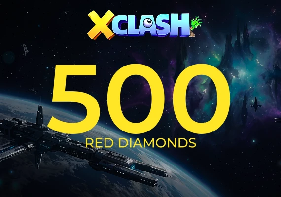 X-Clash - 500 Red Diamonds