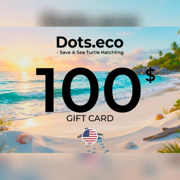 Dots.eco - Save a sea turtle hatchling Gift Card 100 USD Key - UNITED STATES