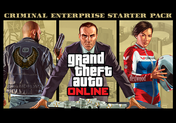 Grand Theft Auto Online: Criminal Enterprise Starter Pack and Whale Shark Card Bundle (DLC) (PC) Grand Theft Auto Online: Criminal Enterprise Starter Pack and Whale Shark Card Bundle (DLC) (PC)