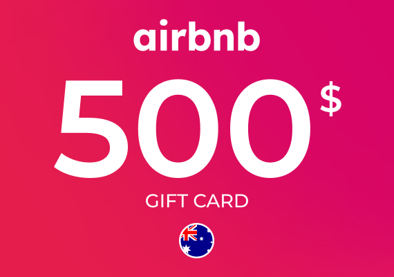 Airbnb Gift Card 500 AUD Airbnb Gift Card 500 AUD