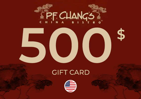 P.F. Changs Gift Card 500 USD