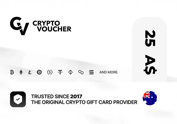 Crypto Voucher Bitcoin 25 AUD