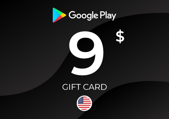 Google Play Gift Card 9 USD