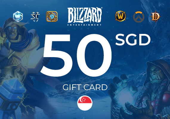 Blizzard Gift Card 50 SGD Blizzard Gift Card 50 SGD